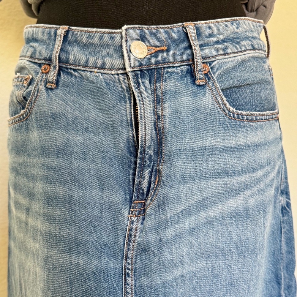 American Eagle Outfitters Blue denim skirt - Picture 4 of 13